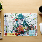 Personalized Photo Mouse Pad | Custom Anime/Manga Desk Mat with Name by Diraprints