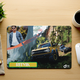 Personalized Off-Road Gaming Mouse Pad | Custom SUV Photo Mouse Pad by Diraprints