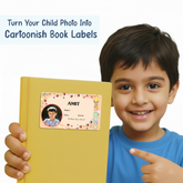 Personalized Pokémon Name Slip | Custom Kids ID Labels for School by Diraprints