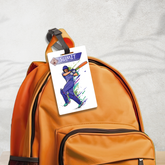 🏏 Personalized Cricket Player Bag Tag | Custom Sports Name Label for Boys By Diraprints