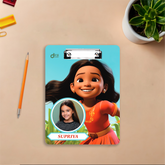 Custom Moana Theme Exam Board | Personalized A4 Clipboard for Kids By Diraprints
