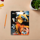 Yellow Sports Bike Design Personalized Exam Board