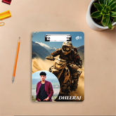 Off-Road Dirt Bike Design Personalized Exam Board | Custom Photo & Name Writing Pad by Diraprints
