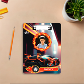 Personalized Sports Car Design Exam Board | Custom Photo & Name Writing Pad by Diraprints