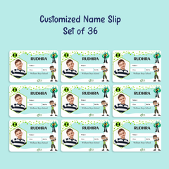 Personalized Ben 10 Diamondhead Name Slip by Diraprints