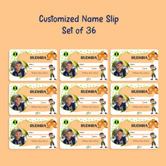 Personalized Ben 10 Wildmutt Name Slip by Diraprints
