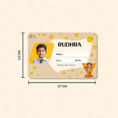 Personalized Chhota Bheem Name Slip by Diraprints