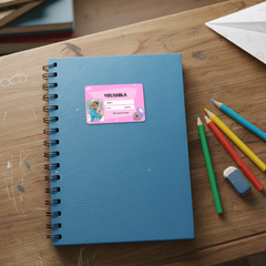 Personalized Candy Box Name Slip | Custom Kids ID Labels for School by Diraprints