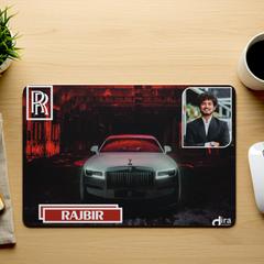 Personalized Rolls-Royce Car Mouse Pad | Custom Photo Luxury Mouse Pad by Diraprints