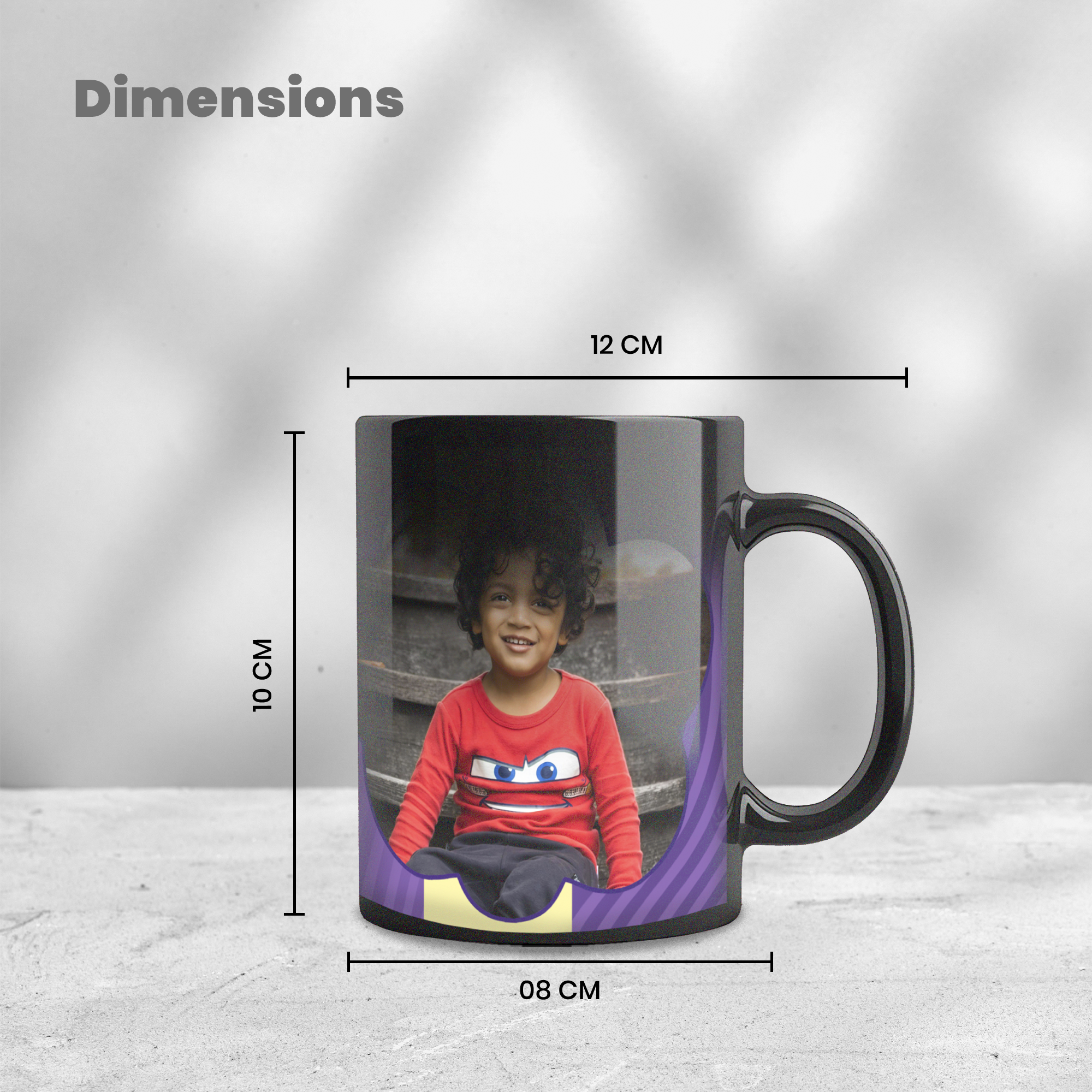 Personalized Color Changing Magic Mug - Unique Gift by Diraprints