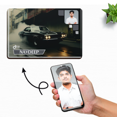 Personalized Muscle Car Mouse Pad | Custom Photo Classic Car Mouse Pad by Diraprints