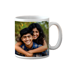 Personalized Photo Coffee Mug | Custom White Ceramic Mug | High-Quality Picture Print Gift by Diraprints