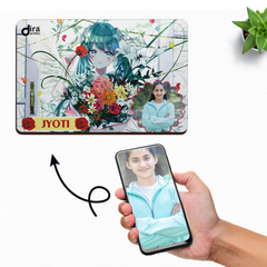 Personalized Photo Mouse Pad | Custom Anime/Manga Desk Mat with Name by Diraprints