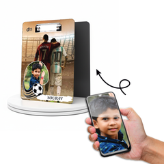 Personalized Ronaldo & Messi GOAT Exam Board | Custom Photo & Name Writing Pad for Football Fans By Diraprints