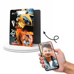 Yellow Sports Bike Design Personalized Exam Board