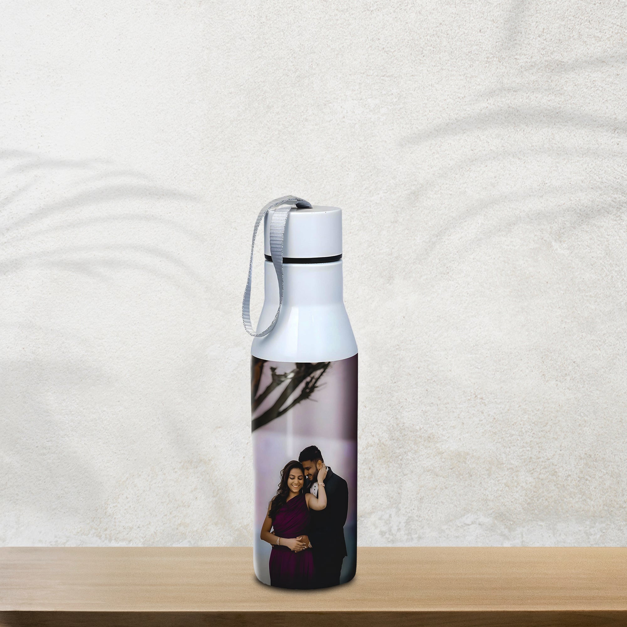 🌡️ Personalized Photo Print Vacuum Flask | Custom Insulated Stainless Steel Bottle