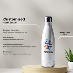 Personalized Steel Bottle with Custom Logo | Professional Grade Branding