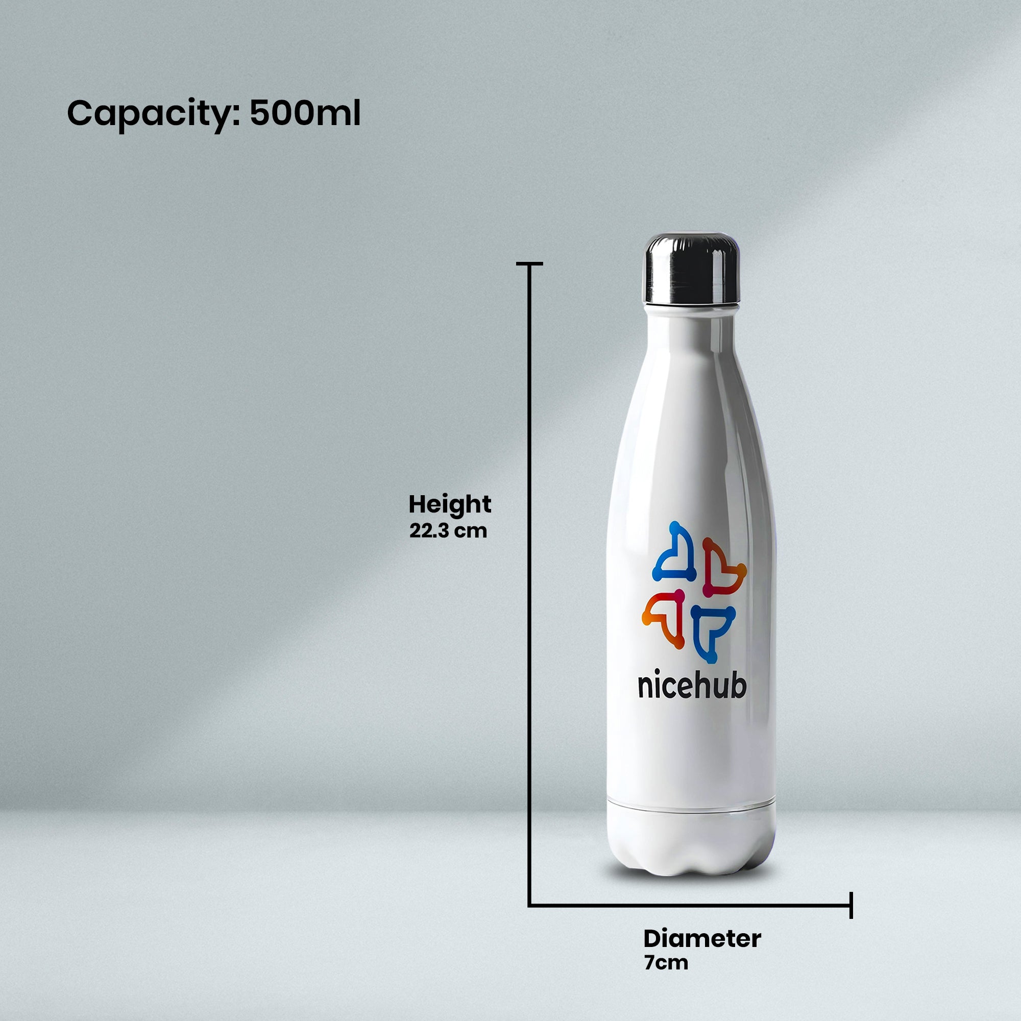 Personalized Steel Bottle with Custom Logo | Professional Grade Branding