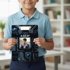 Personalized Exam Board | Custom Photo & Name Writing Pad | Durable Study Board for Students by Diraprints