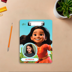 Custom Moana Theme Exam Board | Personalized A4 Clipboard for Kids By Diraprints