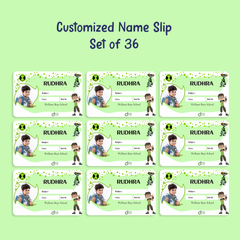 Personalized Ben 10 Name Slip by Diraprints