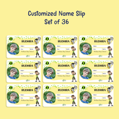 Personalized Ben 10 Cannonbolt Name Slip by Diraprints