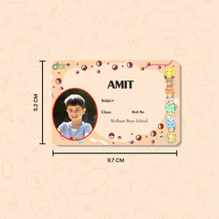 Personalized Pokémon Name Slip | Custom Kids ID Labels for School by Diraprints