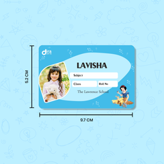 Personalized Snow White Name Slip | Custom Kids ID Labels for School by Diraprints