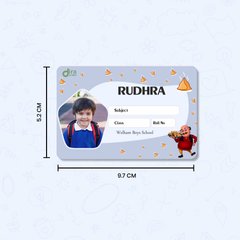 Personalized Motu Patlu Name Slip by Diraprints