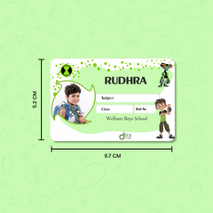 Personalized Ben 10 Name Slip by Diraprints