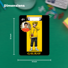 Custom Anime Exam Board | Personalized A4 Clipboard for Anime Fans & Gamers By Diraprints