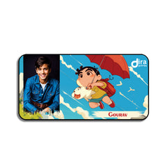Personalized Shinchan Desk Mat | Custom Photo Anime Large Desk Mat by Diraprints