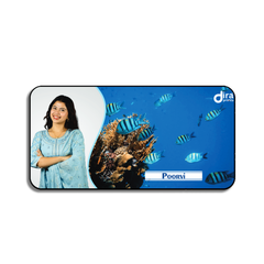 Personalized Underwater World Desk Mat | Custom Photo Ocean Desk Mat by Diraprints