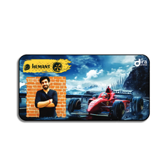 Personalized F1 Car Racing Desk Mat | Custom Photo Motorsports Desk Mat by Diraprints