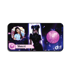 Personalized Gothic Girl Desk Mat | Custom Photo Dark Fantasy Desk Mat by Diraprints