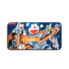 Personalized Doraemon Desk Mat | Custom Photo Anime Large Desk Mat by Diraprints